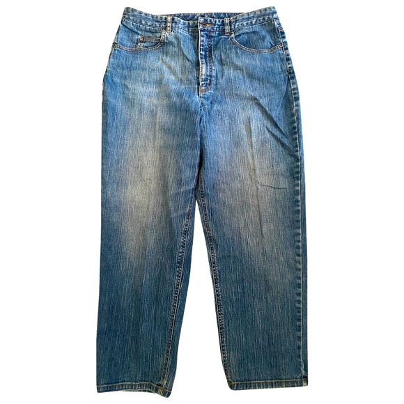 Talbots Denim - Talbots Women’s Jeans Size 16 Petites High Waist Stretch Vintage Medium Wash